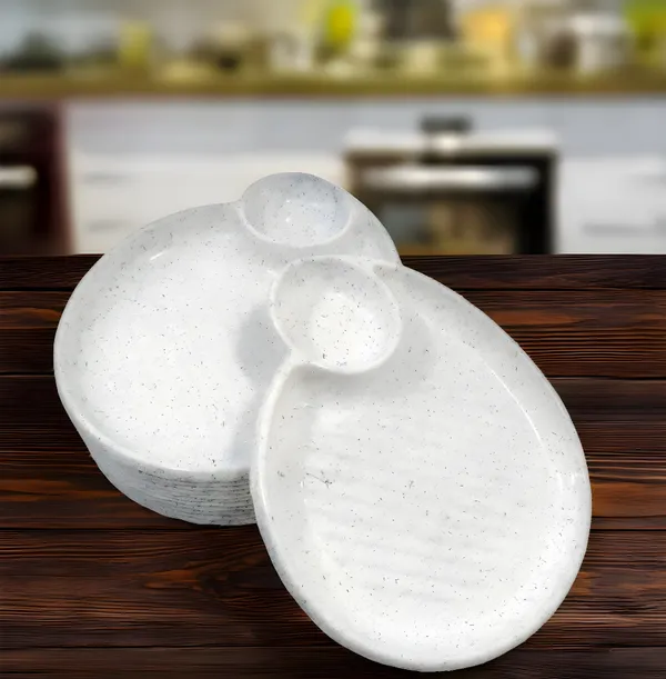 White_Plastic_Snacks_Platter_Set_Of_12_-_Perfect_Addition_To_Your_Kitchen_And_Plates_Collection.