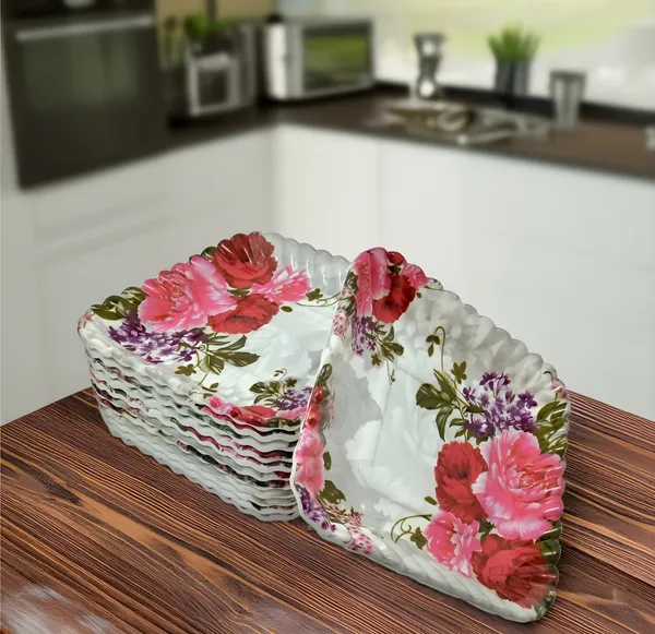 Multicolor_12-Piece_Melamine_Small_Snacks_Quarter_Plates_-_Perfect_For_Dining,_Serving_And_Kitchen_Utensils