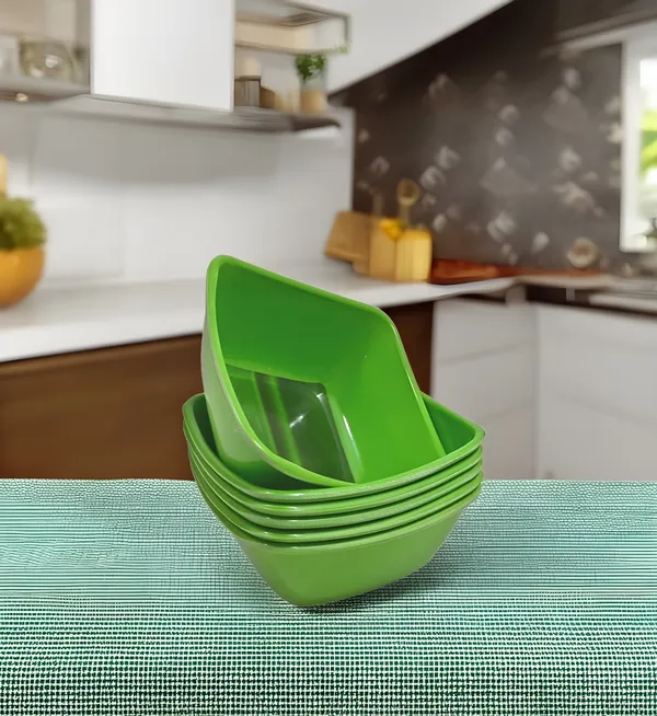 Green_Melamine_Mixing_&_Serving_Bowl_Set_Of_6_-_Perfect_For_Snacks,_Salads,_Curries_&_More