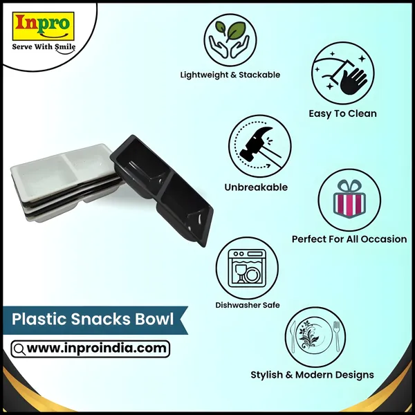 Multicolor_Plastic_Small_Snacks_Sauce_Bowls_Set_Of_12_(6_White_&_6_Black)_Perfect_For_Spices