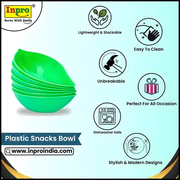 Green_Serve_In_Small_Polypropylene_Snacks_Bowl_Set_Of_6_In_Green_Colour_-_Perfect_Addition_To_Your_Kitchen_Utensils
