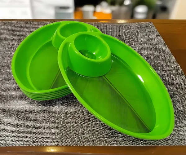 Green_Melamine_Small_Banana_Leaf_Print_Platters_Set_Of_6_-_Lightweight,_Long-Lasting_&_Dishwasher_Safe