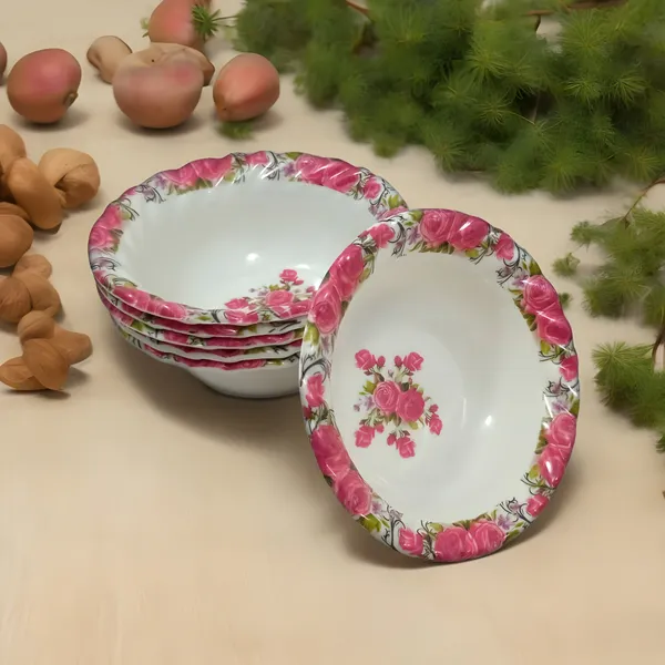 Multicolor_Melamine_Vegetable_Bowl_Set_Of_6_-_Perfect_For_Dinners,_Serving_As_Snacks_Bowl_And_More