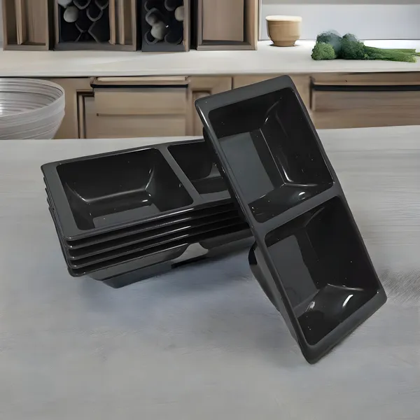 Black_Unbreakable_Plastic_Small_Snacks_Partition_Bowl_Set_Of_6_-_Perfect_For_Salad,_Pickles_&_Snacks