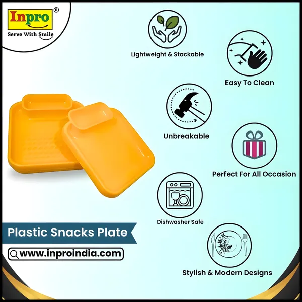 Yellow_Plastic_Snacks_Platter_Set_Of_12_-_Perfect_Addition_To_Your_Kitchen_Utensils