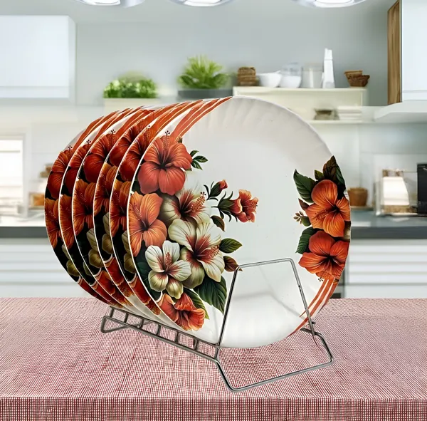 Multicolor_Ultimate_Dining_Experience_Melamine_Dinner_Plate_Set_Of_6_-_Perfect_For_Serving_Meals