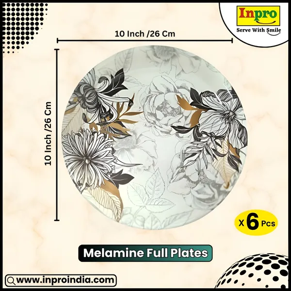 Multicolor_Stylish_Melamine_Round_Dinner_Plate_Set_Of_6_-_Perfect_For_Kitchen_Utensils_And_Snacks