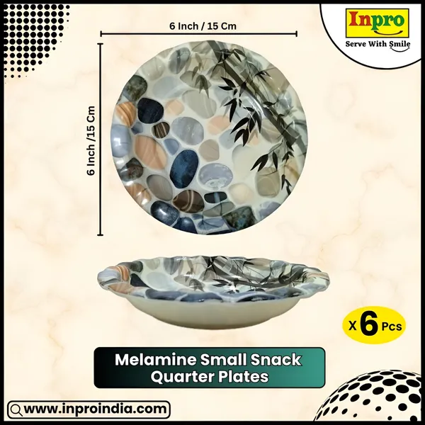 Multicolor_Set_Of_6_Melamine_Snacks_Small_Plates_-_Perfect_For_Kitchen_And_Dining_-_Ideal_For_Snacks