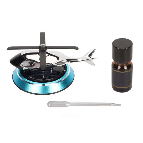 Solar_Powered_Car_Perfume_Diffuser/Dispenser_|_Helicopter_Design,_Auto_Rotation_Fan_|_for_Car_Dashboard_with_Perfume_Liquid_&_Organic_Fragrance_-_(BLUE)