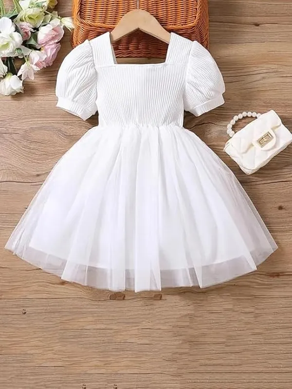 White_Net_Baby_Frock_|_Elegant_Kids_Dress_With_Floral_Embroidery_For_Special_Occasions