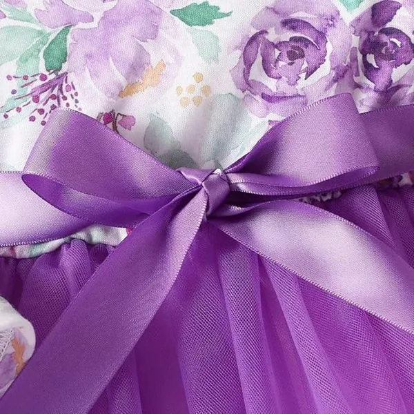 Purple_Radiant_Floral_Baby_Frock_&_Dress_A_Dazzling_Fit_And_Flare_Ensemble_For_Cherished_Celebrations_And_Special_Moments.