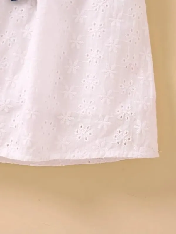 Blue_&_White_Enchanting_Floral_Baby_Frock_Dress_Set_|_Trendy_Two-Piece_Outfit_With_Eyelet_Skirt_&_Bow_|_Adorable_&_Stylish_Kids_Wear_For_Little_Angels.