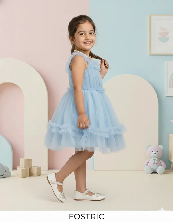 Blue_Baby_Girls_Net_Ruffle_Sleeveless_Frock_Dress_-_Fit_&_Flare_Party_Wear_Knee-Length