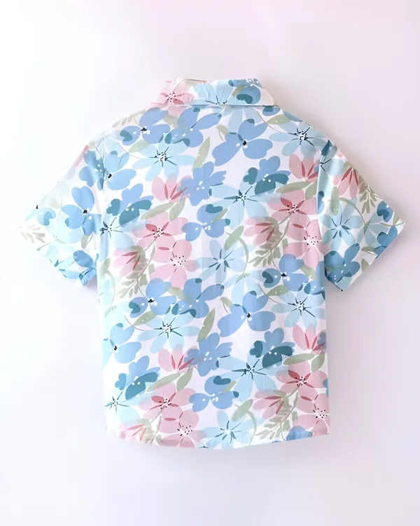 FOSTRIC_Boys_Floral_Print_Cotton_Short_Sleeve_Shirt
