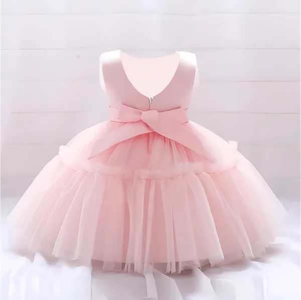 Pink_Elegant_Black_Net_Dress_&_Ruffle_Frock_For_Baby_Girls_-_Perfect_Party_&_Festival_Wear