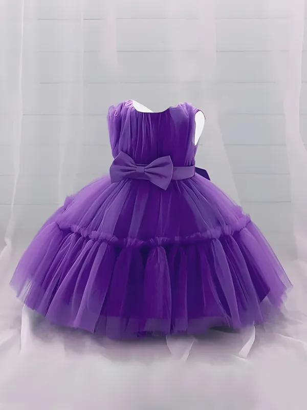 Purple_Elegant_Black_Net_Dress_&_Ruffle_Frock_For_Baby_Girls_-_Perfect_Party_&_Festival_Wear