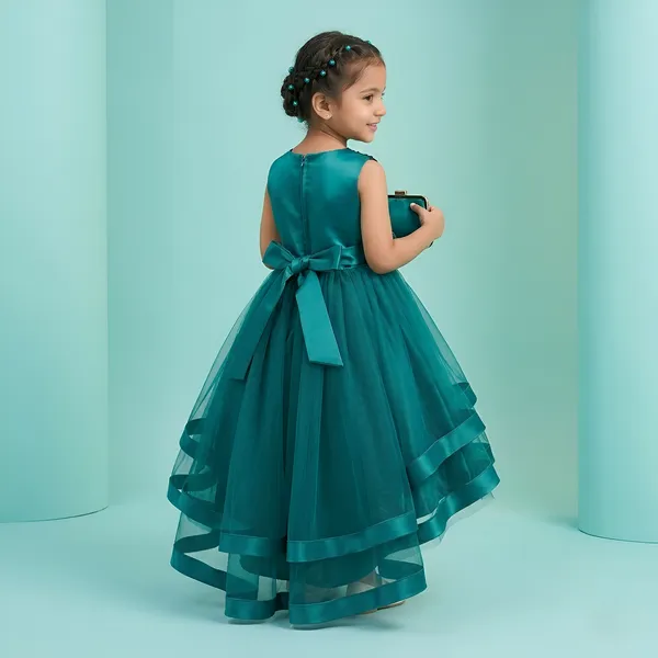 Blue_Elegance:_Teal_Embroidery_Sequence_Baby_Girl_Dress_&_Party_Frock