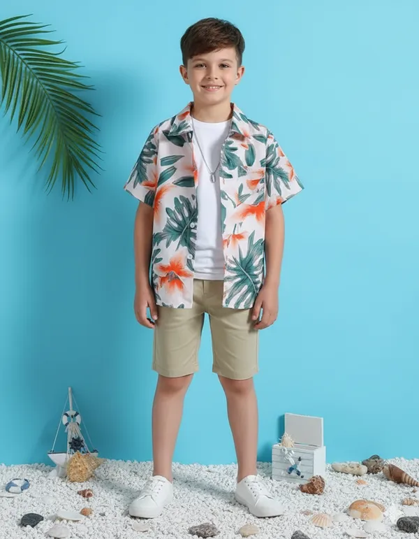 FOSTRIC_Boys'_Tropical_Flora_Shirt
