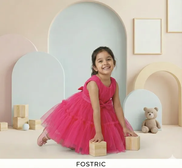 Rani_Elegant_Black_Net_Dress_&_Ruffle_Frock_For_Baby_Girls_-_Perfect_Party_&_Festival_Wear