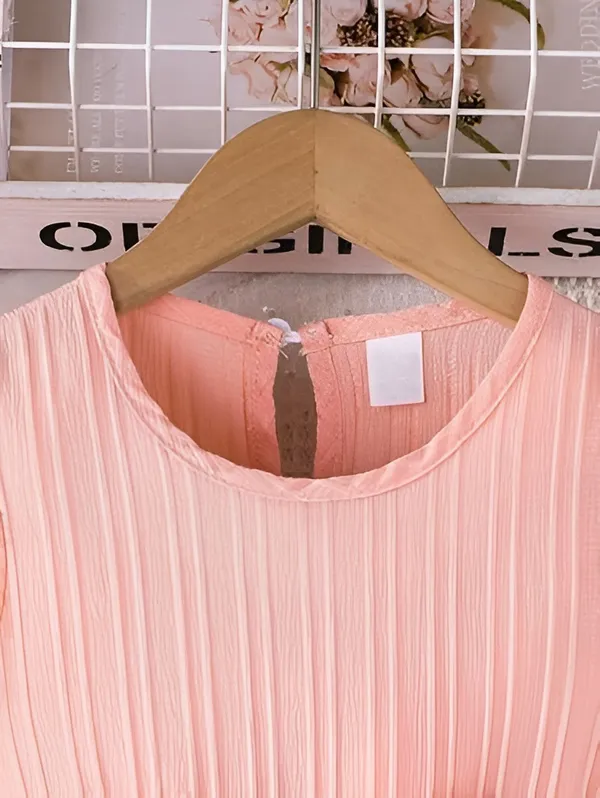 Peach_Girls_Striped_A-Line_Dress_Frock_|_Elegant_Kids_Party_Wear_Frock_Dress