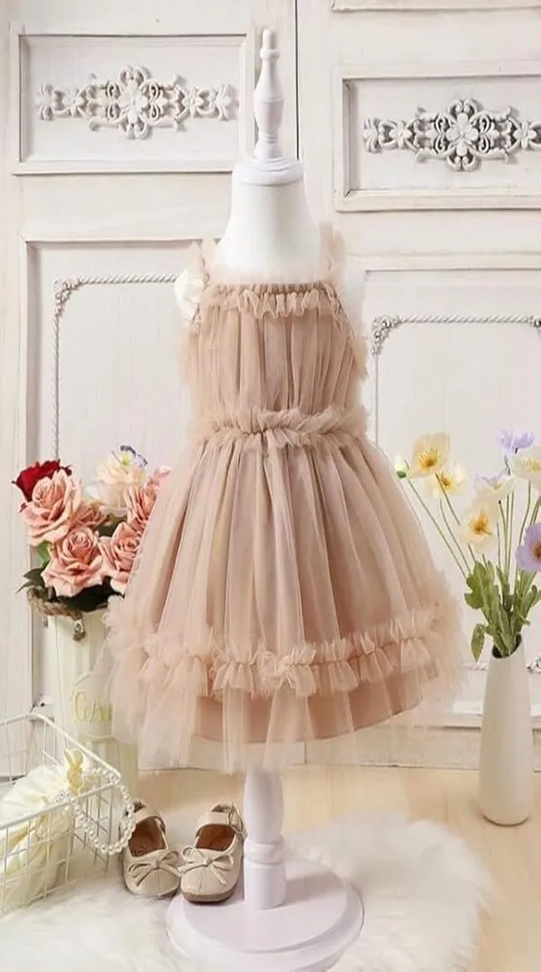 Brown_Baby_Girls_Net_Ruffle_Sleeveless_Frock_Dress_-_Fit_&_Flare_Party_Wear_Knee-Length