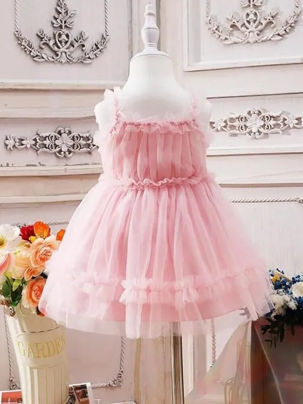Pink_Baby_Girls_Net_Ruffle_Sleeveless_Frock_Dress_-_Fit_&_Flare_Party_Wear_Knee-Length