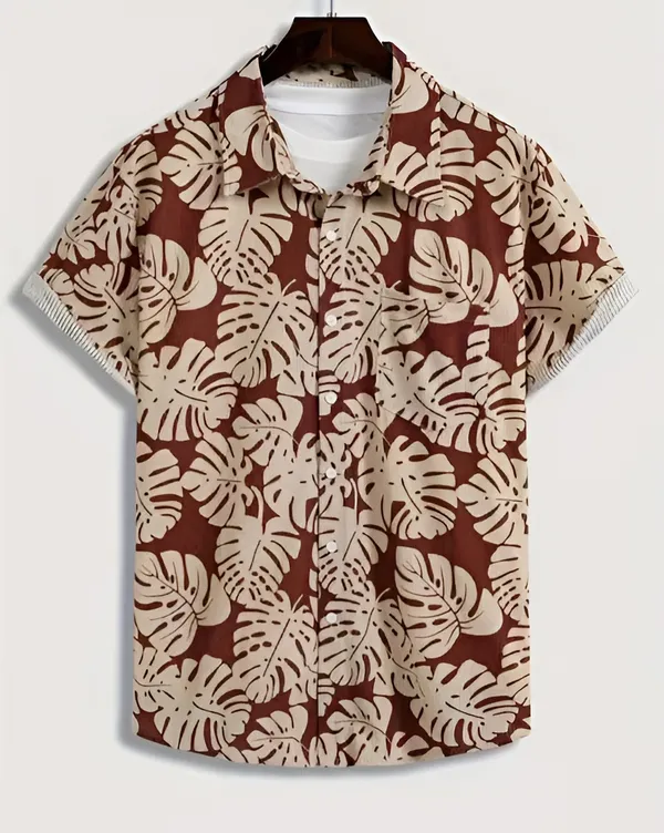 Fostric_Boys'_Maroon_&_Cream_Tropical_Leaf_Shirt