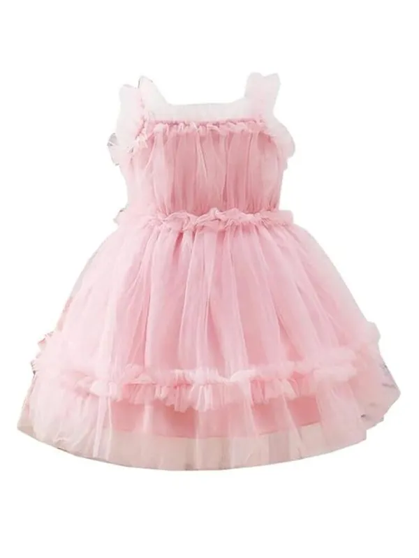 Pink_Baby_Girls_Net_Ruffle_Sleeveless_Frock_Dress_-_Fit_&_Flare_Party_Wear_Knee-Length