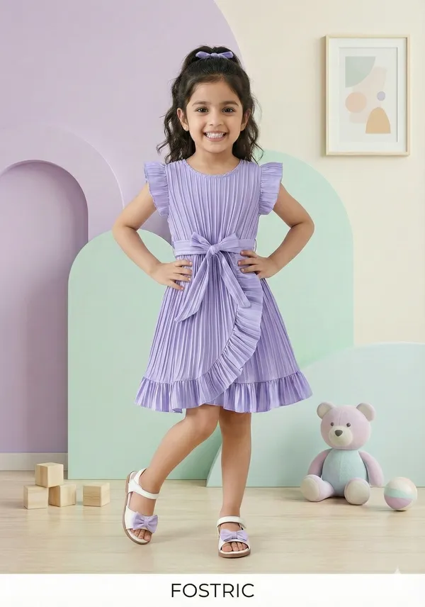 Lavender_Girls_Striped_A-Line_Dress_Frock_|_Elegant_Kids_Party_Wear_Frock_Dress