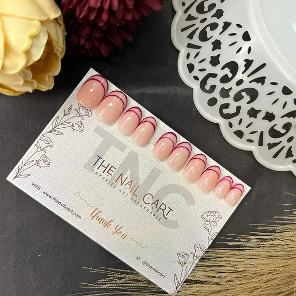 Nude_Classic_French_Press_On_Artificial_Nails