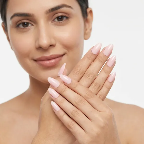 Pink_Glace_Powder_Press_On_Artificial_Nails