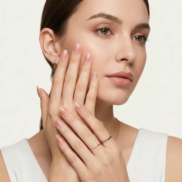 Brown_Ombre_Press_On_Artificial_Nails