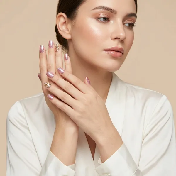 Rose_Gold_Bling_Press_On_Artificial_Nails