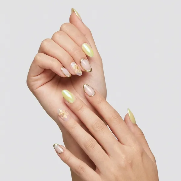 Yellow_Aura_Press_On_Artificial_Nails