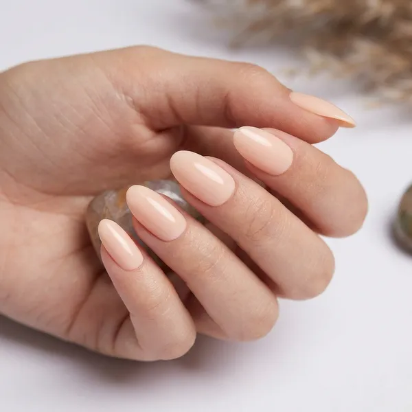 Peach_Classic_Gift_Card_And_Thank_You_Card_Press_On_Artificial_Nails