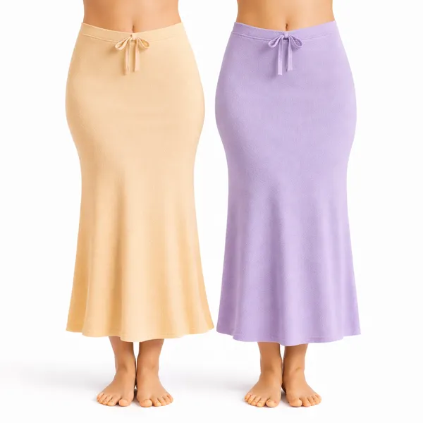 Beige_And_Lavender_Premium_Lycra_Saree_Shapewear_For_Women_Pack_Of_2