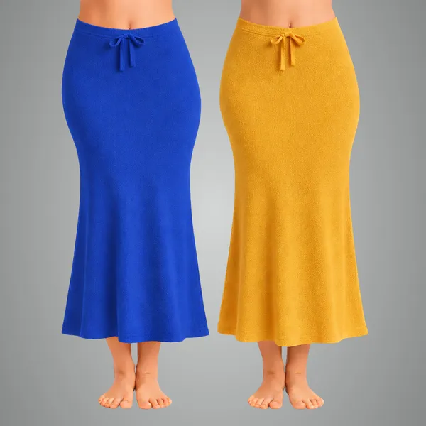 Pack_Of_2_Blue_And_Mustard_Premium_Lycra_Saree_Shapewear_For_Women