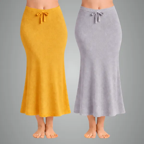 Pack_Of_2_Mustard_And_Grey_Premium_Lycra_Saree_Shapewear_For_Women