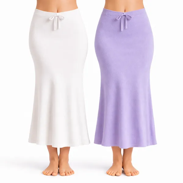 Pack_Of_2_White_And_Lavender_Premium_Lycra_Saree_Shapewear_For_Women