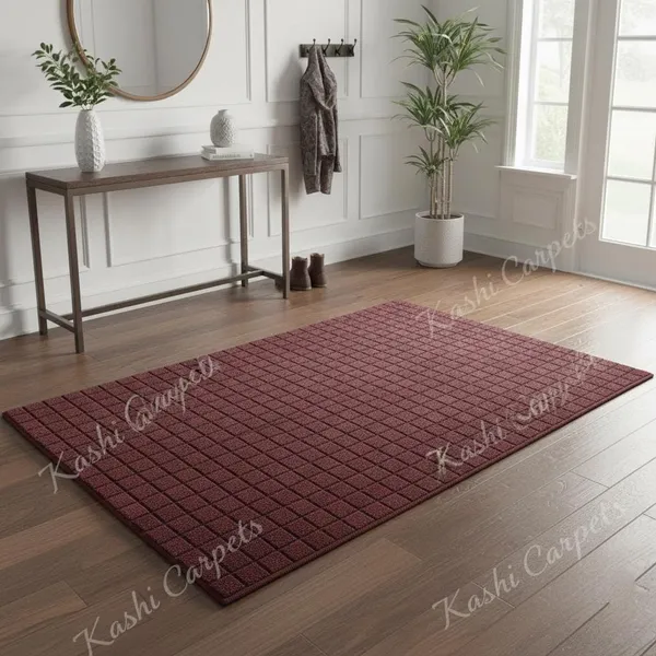 Maroon_Area_Rug_Wool_For_Home_&_Office