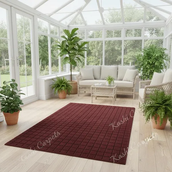 Maroon_Area_Rug_Wool_For_Home_&_Office