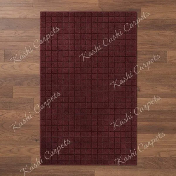 Maroon_Area_Rug_Wool_For_Home_&_Office