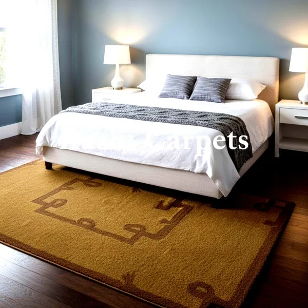Gold_Area_Rug_Wool_For_Home_&_Office