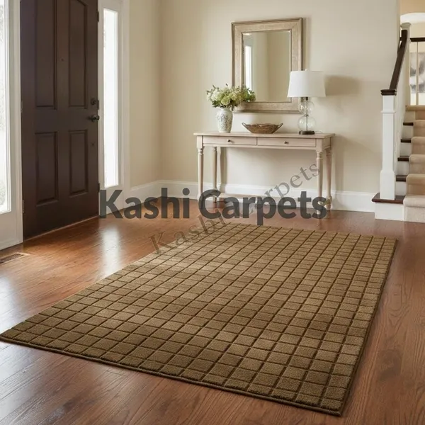 Brown_Area_Rug_Wool_For_Home_&_Office