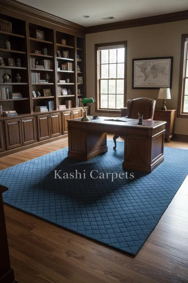 Blue_Area_Rug_Wool_For_Home_&_Office