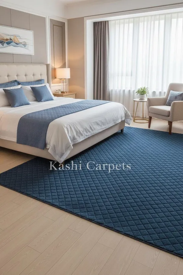 Blue_Area_Rug_Wool_For_Home_&_Office