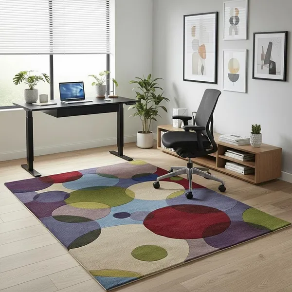 Blue_Area_Rug_Wool_For_Home_&_Office