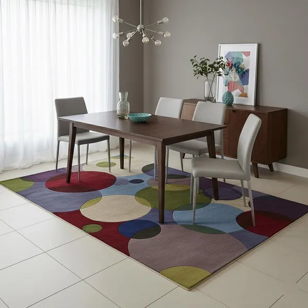 Blue_Area_Rug_Wool_For_Home_&_Office