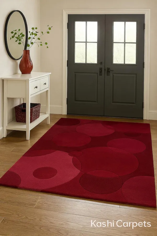 Red_Area_Rug_Wool_For_Home_&_Office