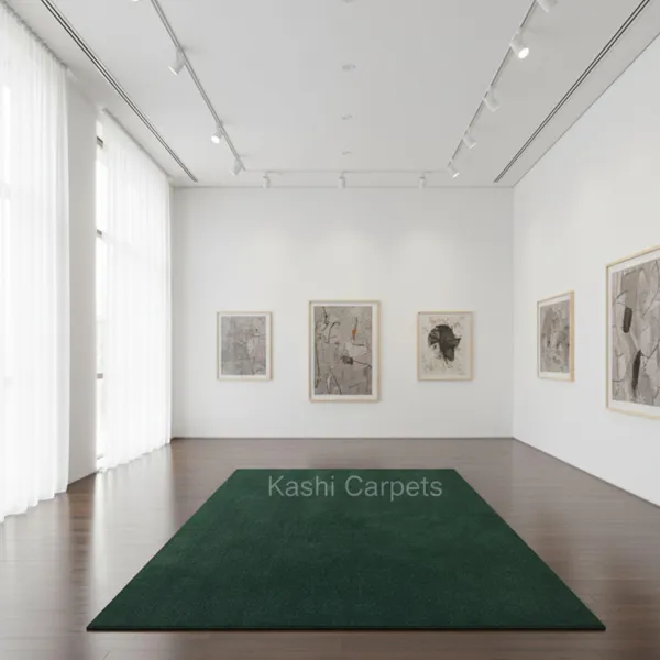 Green_Area_Rug_Wool_For_Home_&_Office